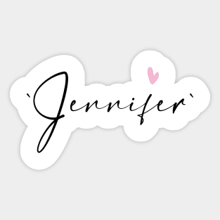 Jennifer Sticker